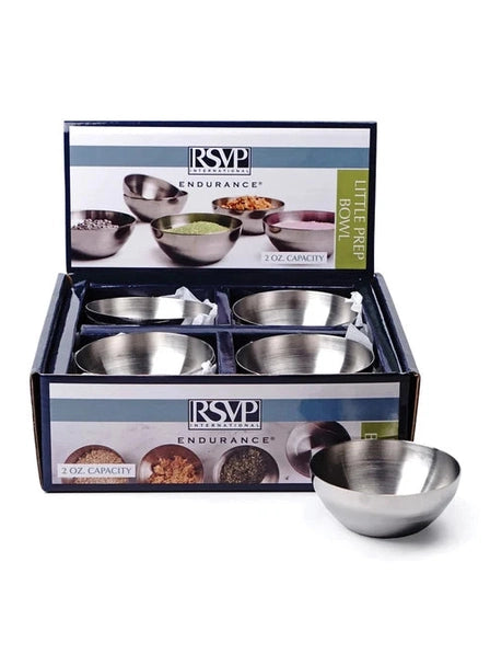 Little Prep Bowls Small 3" X 1.25" Stainless Steel LTL-DD