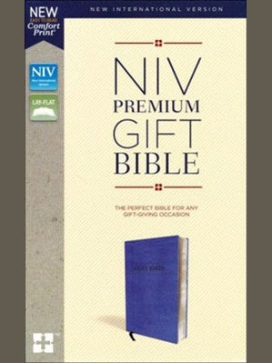 Book Bible Blue Niv Premium Gift Bible 94005