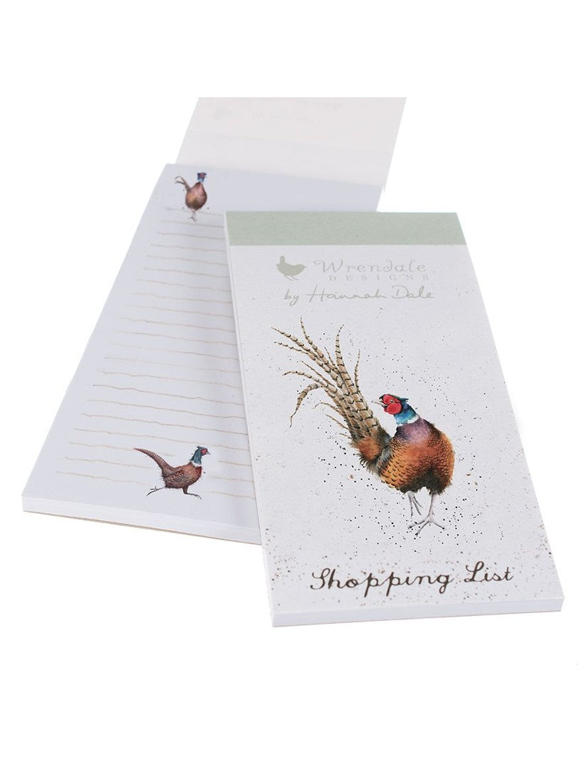 Shopping Notepad - SP034 - Pheasant
