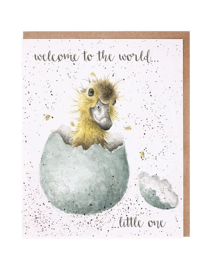 Card - AOC014 - Welcome to the World - Duck - AOC014