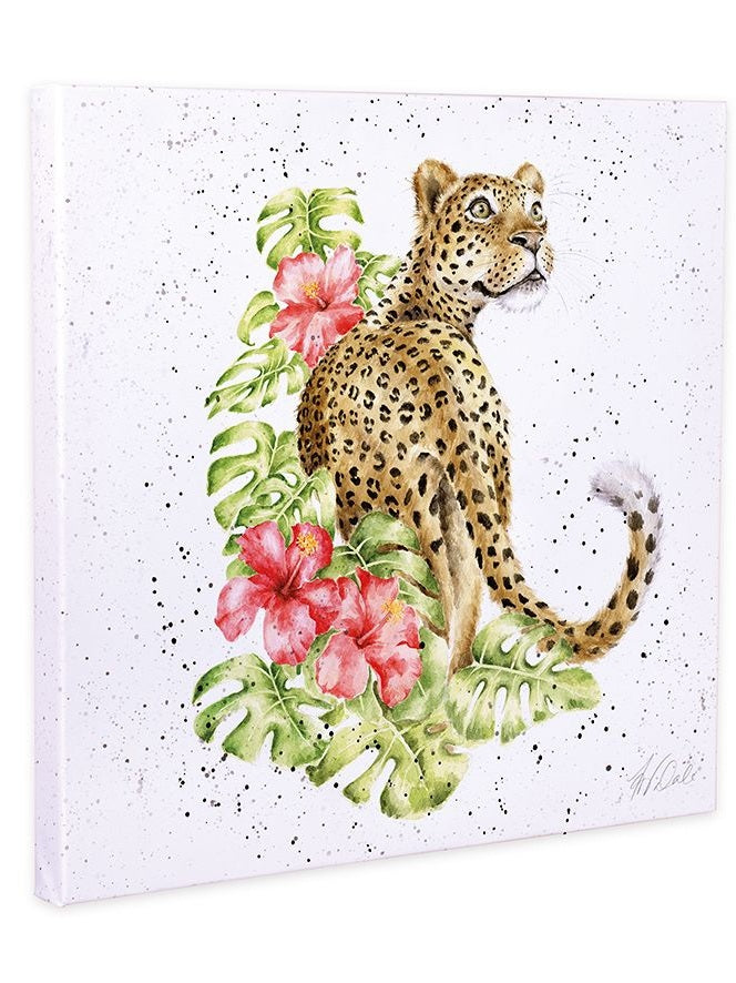 Wrendale Canvas Art PAC024 Leopard