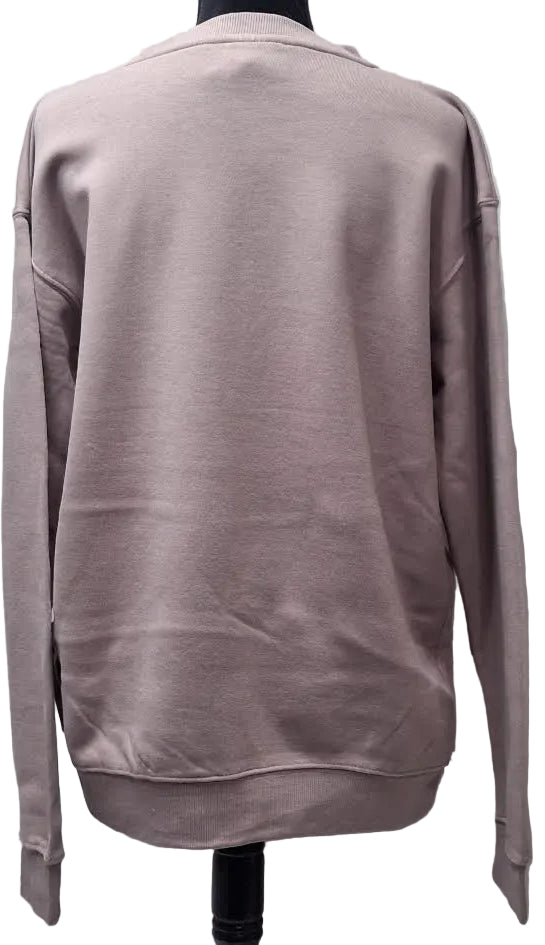 Sweatshirt Mauve Screen Print Hendersonville North Carolina Burn Wash BPSSHM