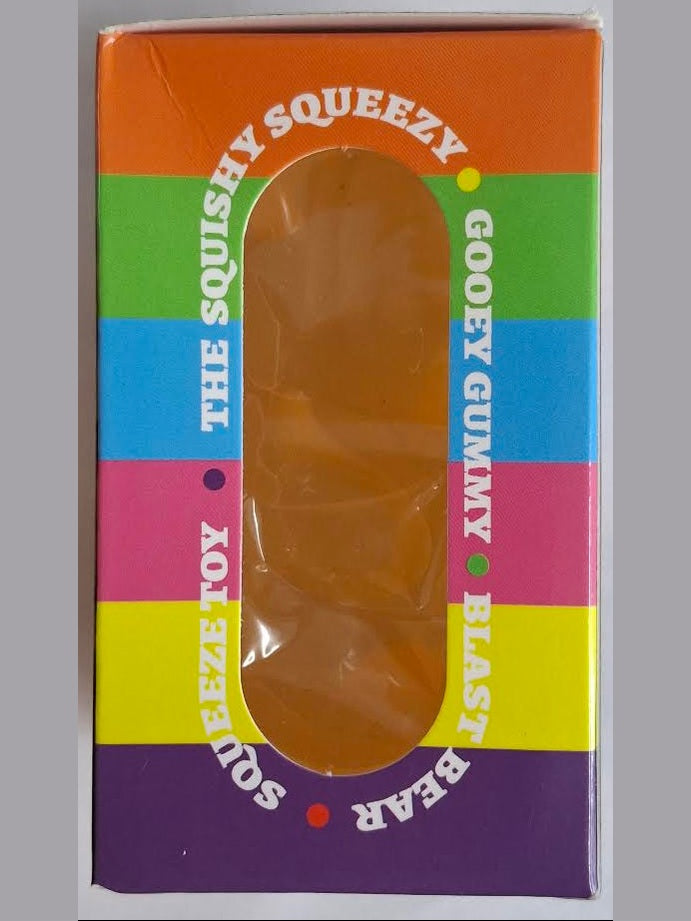 Stress Ball Bear 4 Colors 1.5x3" RTSBB