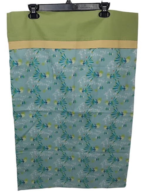 Pillow Case Peacock Blue Green Yellow Standard rtbp3 19x30"