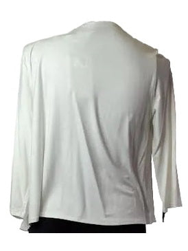 Cover Up/Bolero Ivory 3/4 Sleeve 210-4762