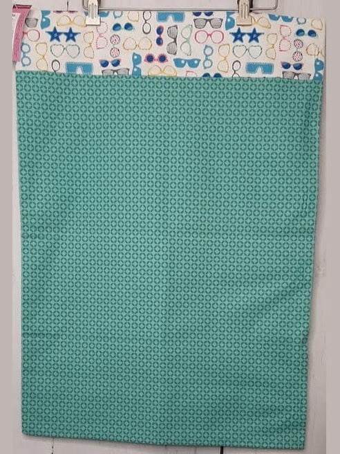 Pillow Case Eye Glass's Green Standard Rtgpc1