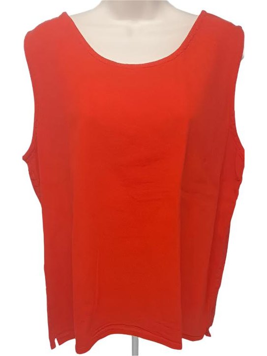 Top S-1265 Tank-Red-Women's