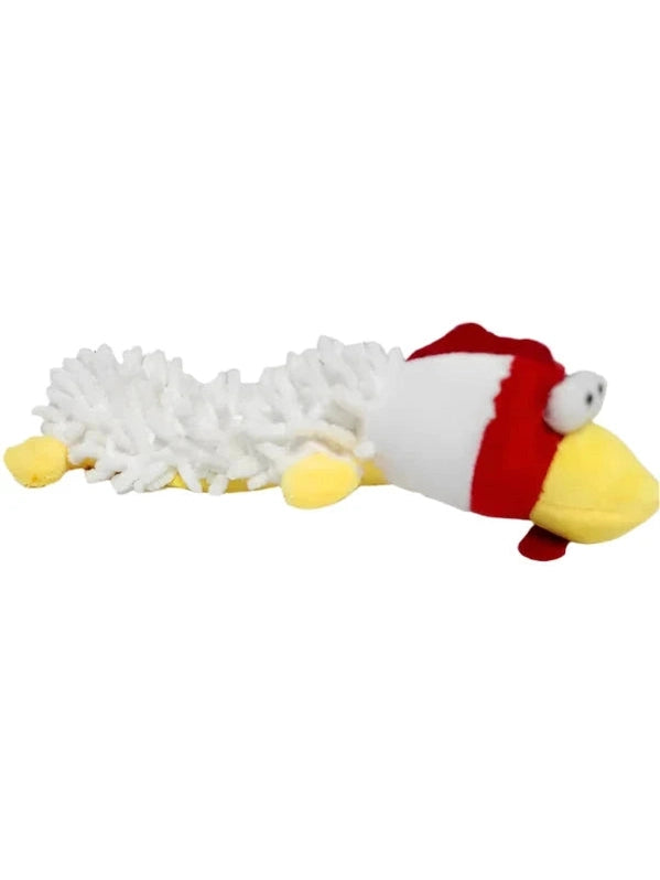 Chicken Dog Toy White / Yellow