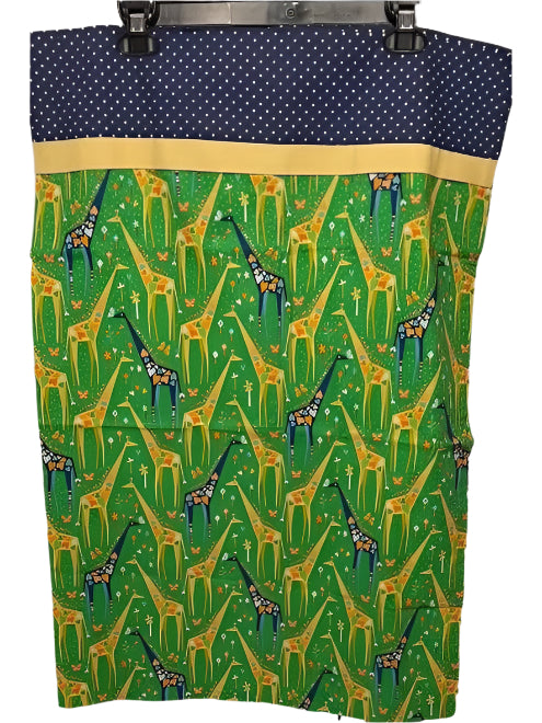 Pillow Case Jungle Animals Blue &Green Standard rtjabg3