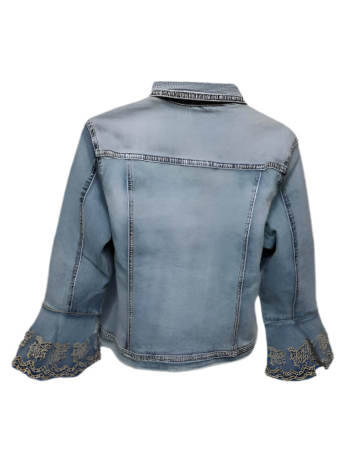 Jacket Blue Denim 4Pkt Women's 423825BL