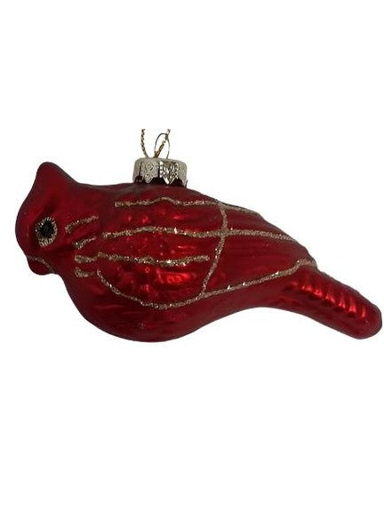 Christmas Red Cardinal-Small 2x4"Ornament