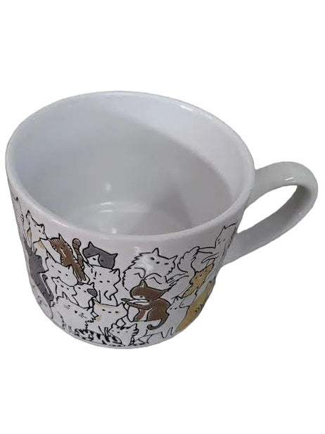 Prima Design-Mug White Cats 23015