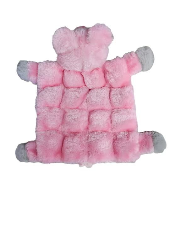 Pig Dog Toy with 16 Squeekys Pink