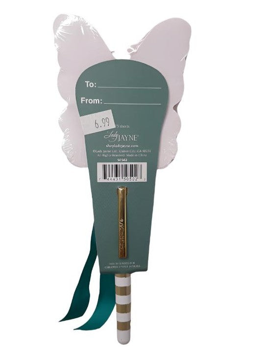 Butterfly Sticky Note with Pen-Lady Jayne-50502