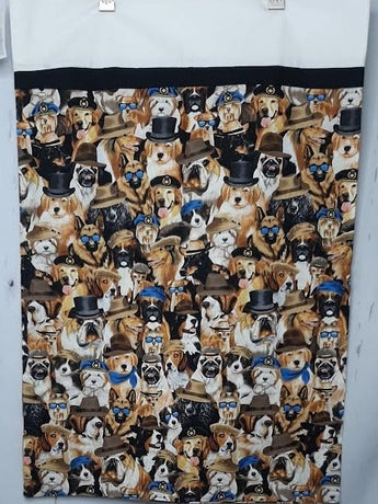 Pillow Case Dogs Brown Standard-Rt85bd1