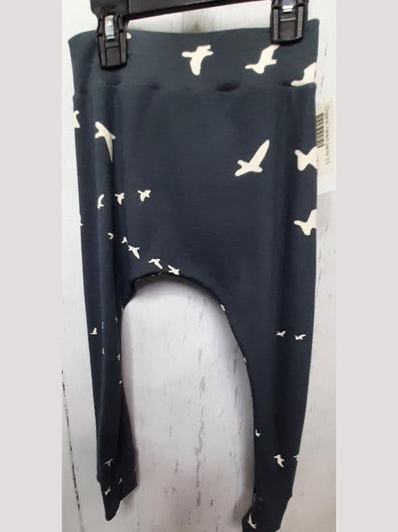 Harem Pants Legging Grey/White Baby 2-3yr bfbw423y