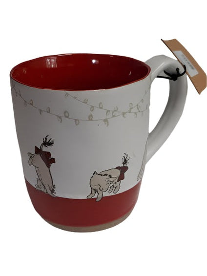 Mug Eeyore With Lights White/Red 2020250595