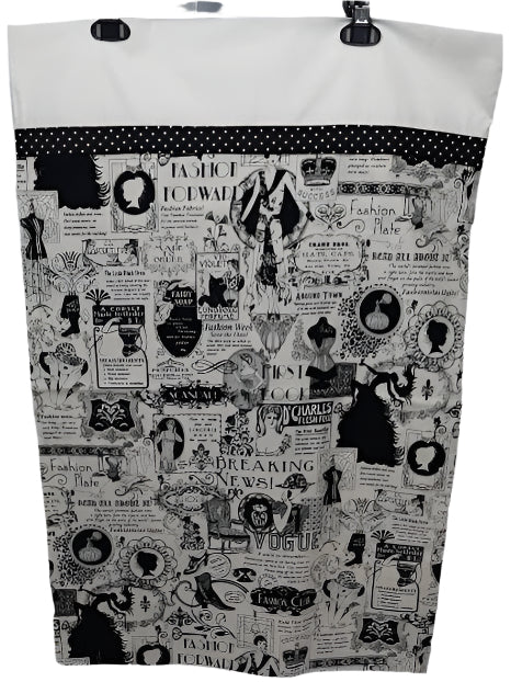Pillow Case Vintage Fashion White/Black Standard rtvwb2