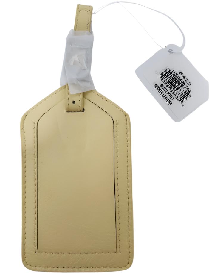 Luggage Tag - Sunlight Leather 6422