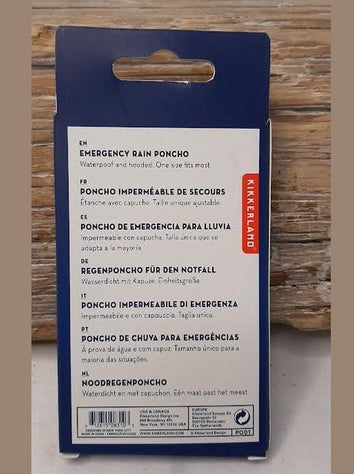 Rain Poncho-Kikkerland-23306