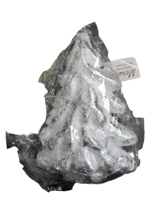 Christmas Ornament White Tree R7102