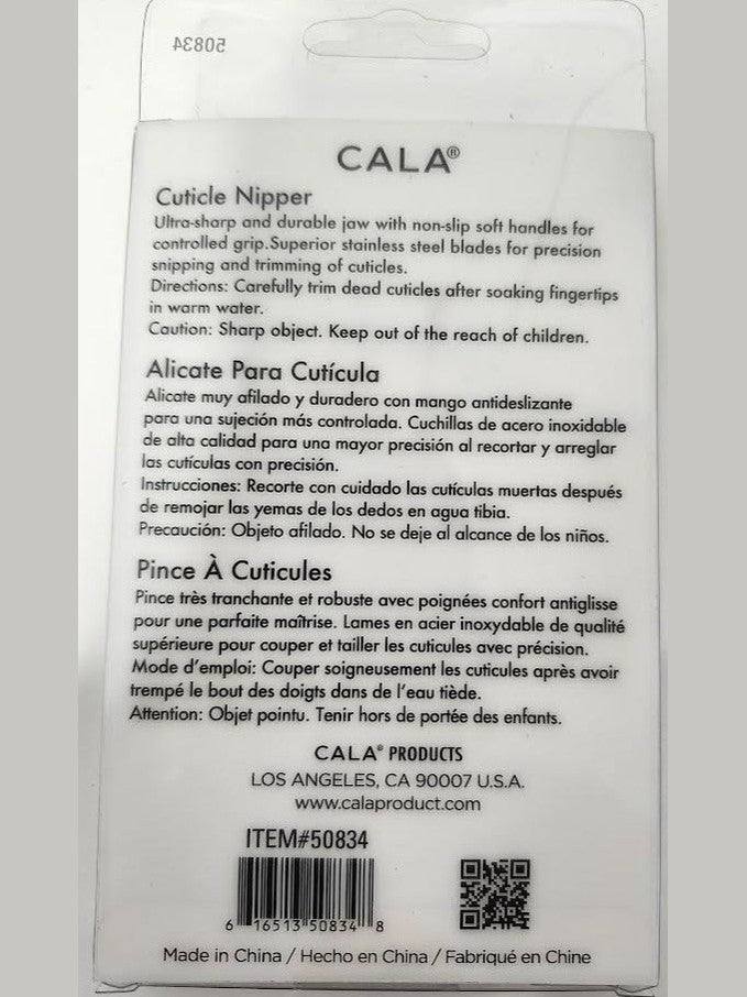 Cuticle Nipper Black Women's 50834