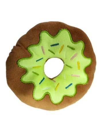 Donut Dog Toy Green