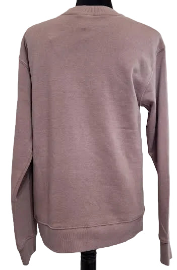 Sweatshirt Mauve Screen Print Asheville North Carolina Burn Wash Bpssm