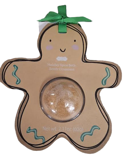 Bath Bomb Christmas Ornament Holiday Spice Bath Reindeer 41760006