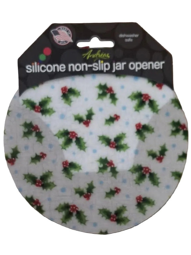 Jar Opener 129 Christmas White Holly