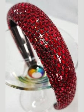 Headband Red/Black Sequin Womens 72097LSI