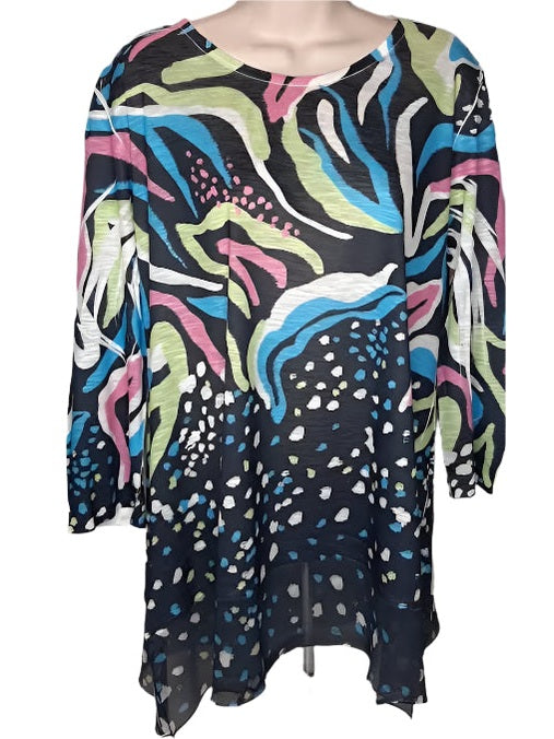 M63-1679 - Lush-Multi Colored-Top