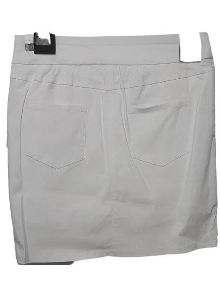 Skort-Pull On 4Pocket White Women's M9001W