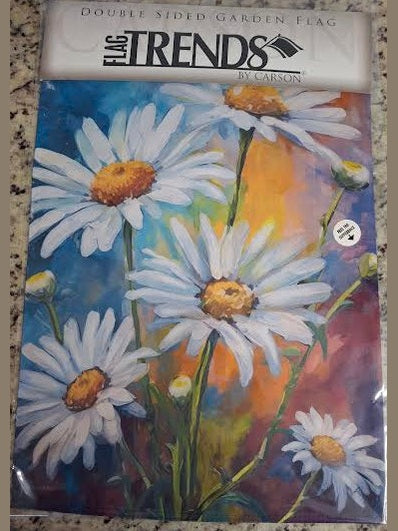 Garden Flag Double Sided Daisies Splash 53377