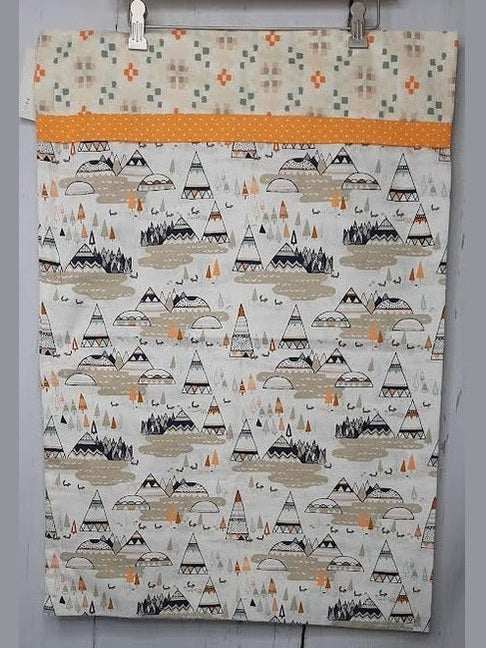 Pillow Case Forest TeePee Orange/White Standard-Rt56otp1