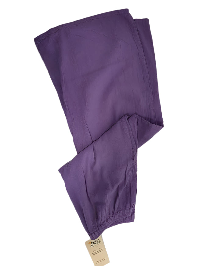 Pants S1085 Purple-Women's