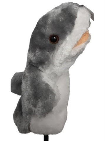 Children's Hand Puppet-Shark-Grey/White-g254208