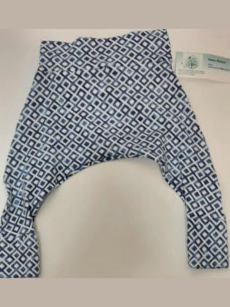 Harem Legging Blue & White Checker Baby3-6 Month BFI673-6