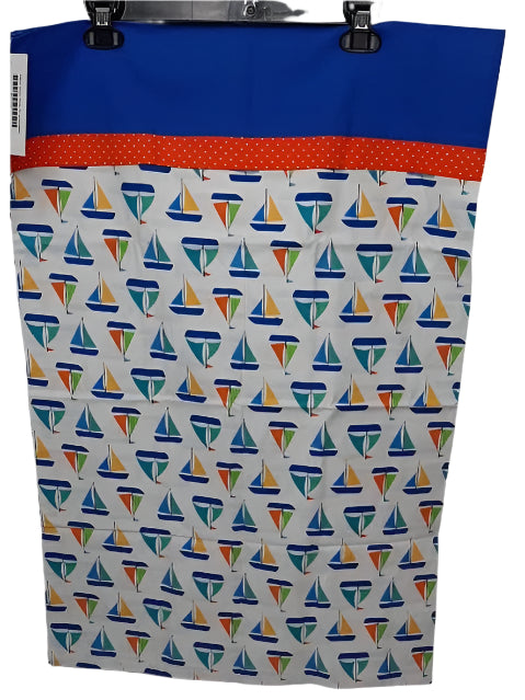 Pillow Case Sail Boat Blue/White Standard rtbwsb2