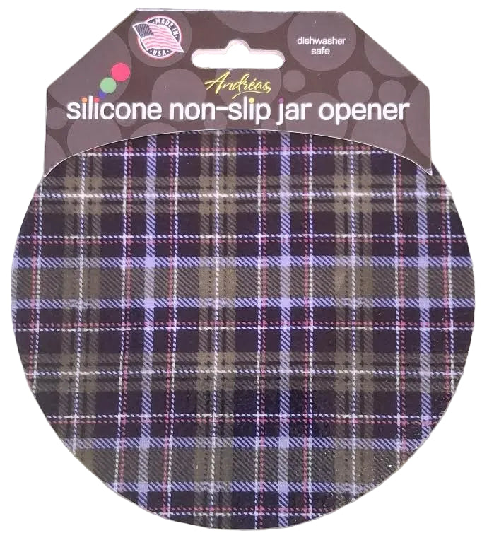 Jar Opener 130 Christmas Blue/Green Plaid