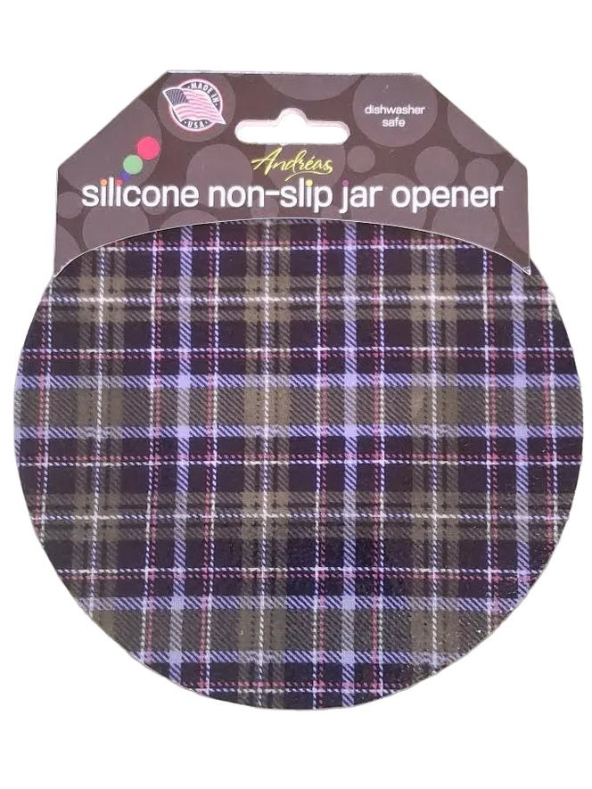Jar Opener 130 Christmas Blue/Green Plaid