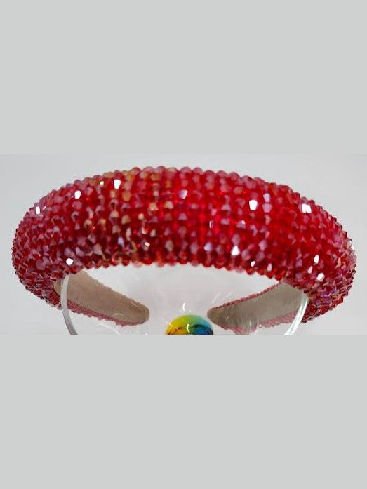 Headband Red Sequin Womens 200427RD