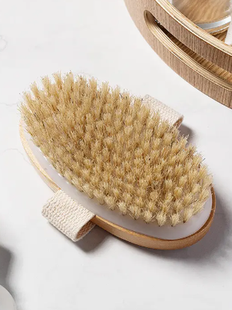 Brush Dry 5" Wooden Strap Handle RAZDRBR