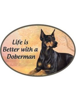 Car Magnet Doberman 1001-101