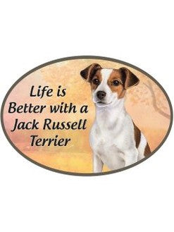 Car Magnet Jack Russell Dog 1001-17
