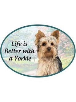 Car Magnet Yorkie Dog 1001-46