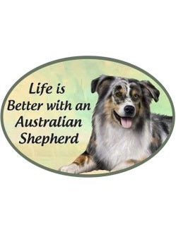 Car Magnet Australian Shepherd 1001-53