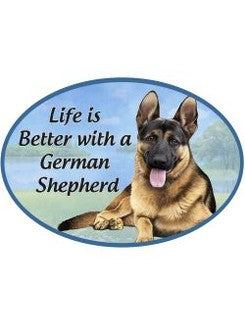 Car Magnet German Shepherd Dog 1001-75