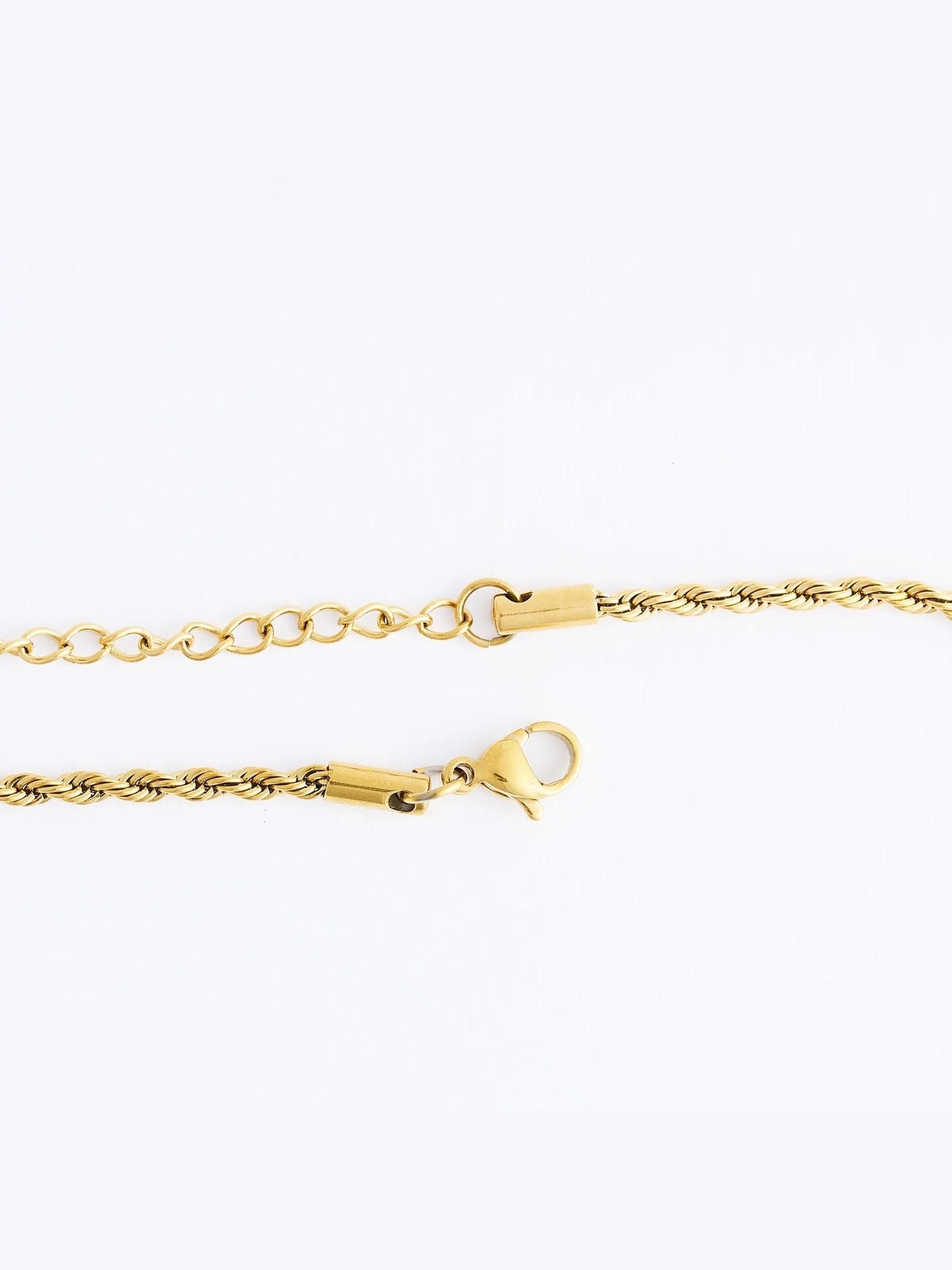 Necklace Cross Rope Chain Gold Women's 10262