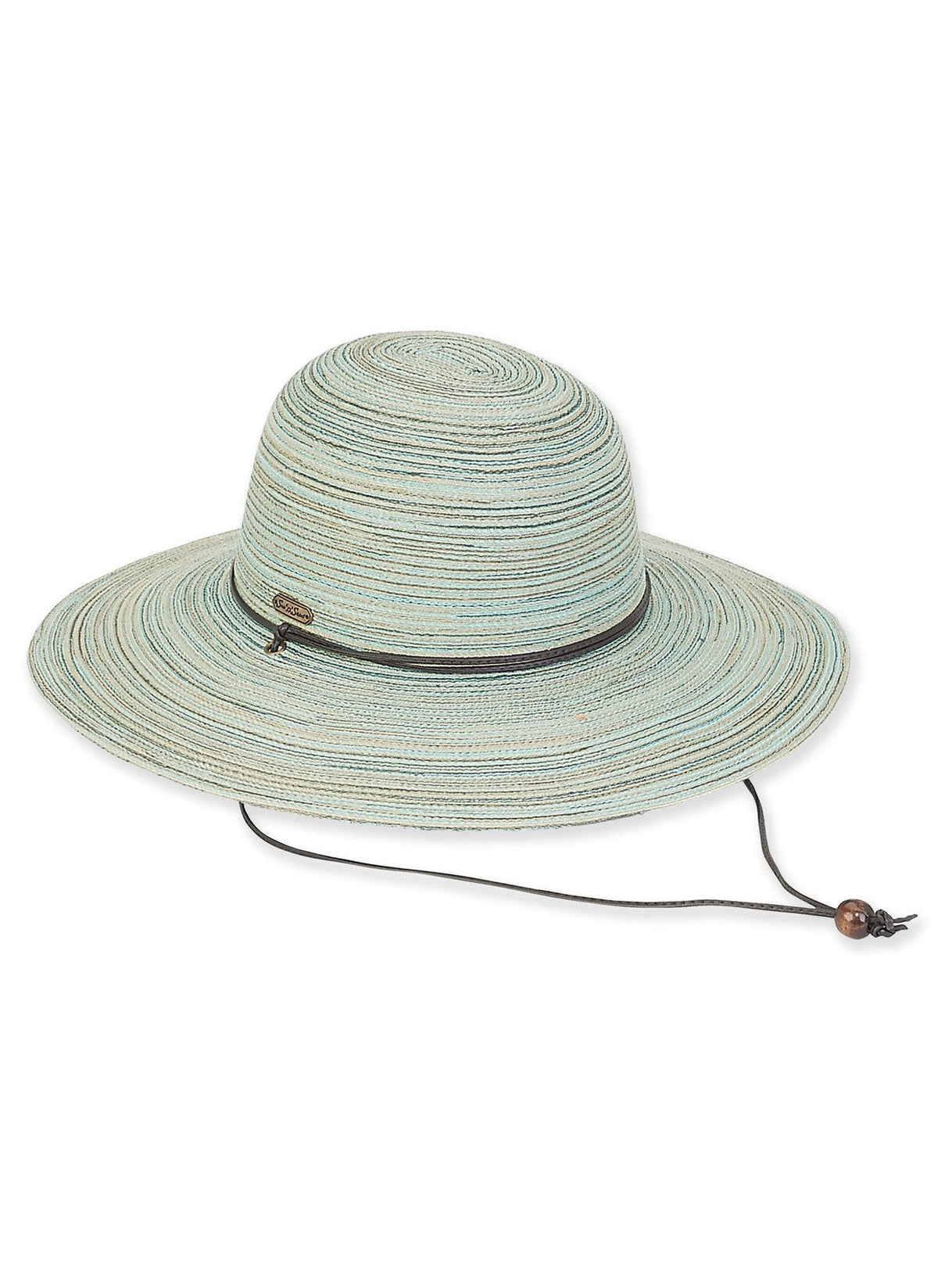 Hat Green Polybraid Floppy Brim Women's HH2156C